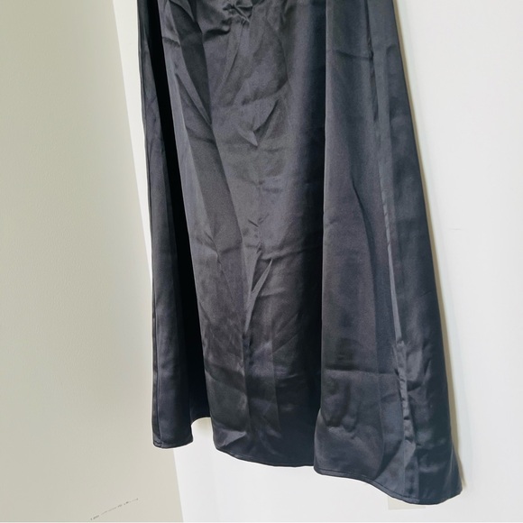 Commense Hold My Pearls Open Back Satin Long Dress Sz XS - Picture 7 of 16